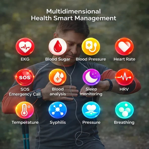 Odyxy™ - With Fall Detection and Blood Glucose measurement