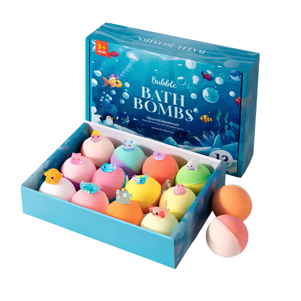 Odyxy™ - 2PCS Bath Bombs Set with Toys Inside with Toys Inside